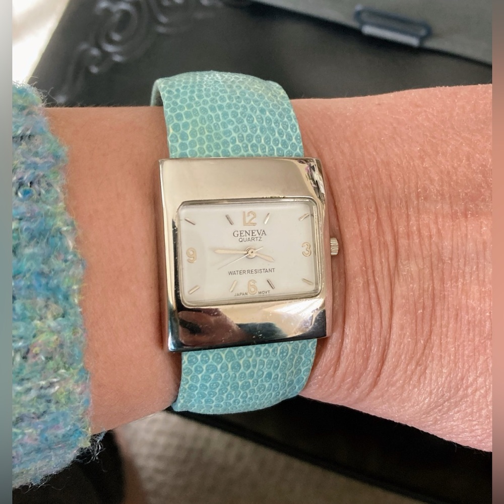 Geneva cuff watch